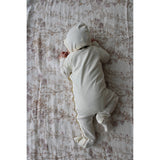 Delicate Neutral Branches Muslin Organic Cotton Blanket