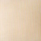 Magnolia Ticking Stripe Throw Pillow in Gold 22" x 22"