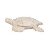 Ivory Resin Solid Sea Turtle