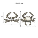 Handcrafted Brass Crab Door Knocker