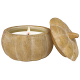 Pumpkin Spice Soy Candle - 8 oz Pumpkin Jar, Fall Gift