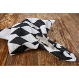 Silver Nutcracker Napkin Ring Set