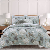 Belvedere Blue Quilt Set