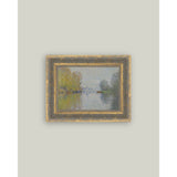 Autumn on the Seine Framed Antique Art: 10x8