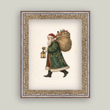 Santa with Lantern: 8x10