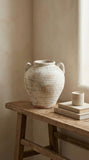Luciana Large Terracota Sculpted Vase