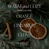 Warm and Cozy Soy Candle 20oz Pumpkin Jar