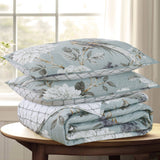 Belvedere Blue Quilt Set
