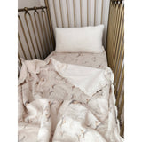 Nightingale Fur Lined Organic Cotton Blanket