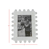 Belle 4x6 Photo White Wood Picture Frame