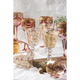 Patina Vie Bellissimo 18K Gold Filigree Goblet (Set of 2)