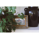Near the Garden Framed Antique Art: 7x5