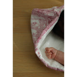 Pink Toile Organic Cotton Bath Towel