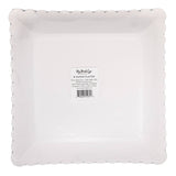 Blue Flower Block Print 10" Plate