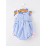 Watermelon Stripe Girl Romper