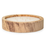 13.5" Paulownia Circular Wood Candle
