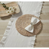 Braided Hyacinth Round Placemats (Set of 4)