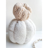 Handmade Plush Sherpa Decorative Pumpkins