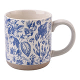 Handcrafted Spring Delft Stoneware Coffee Mug