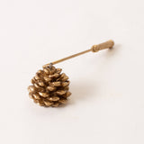 Pinecone Elegance Candle Snuffer
