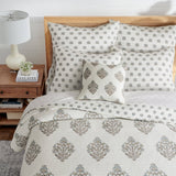 Kamira Quilt Set: Spa / Full/Queen