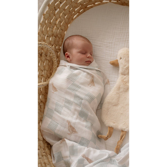 Goosey Gander Organic Cotton Swaddle Wrap