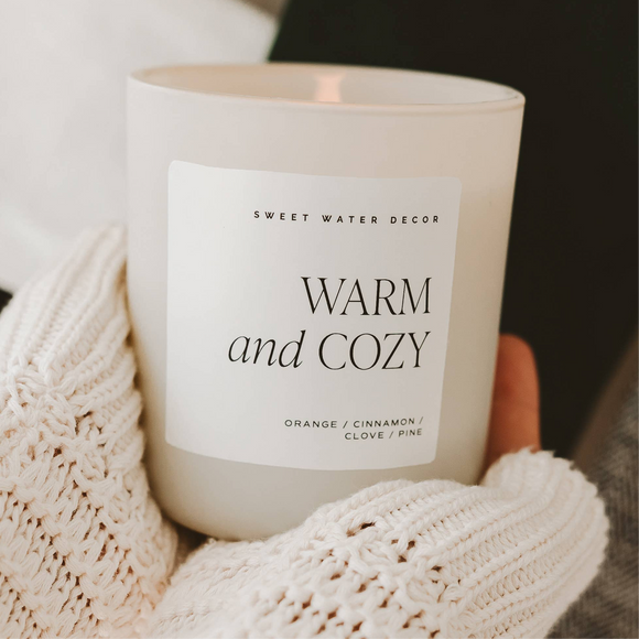 Warm and Cozy 15 oz Soy Candle