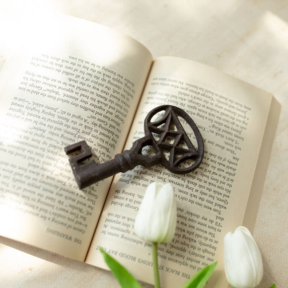 Florence Cast Iron Key Decorative Accent