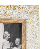 Frannie 4x6 Antique Embossed Picture Frame