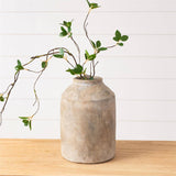Garden Muse Antiqued Gray Vase
