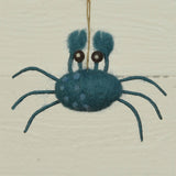 Felt Blue Crab Ornament