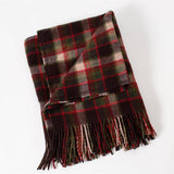 Balmoral Plaid Fringed Throw Blanket