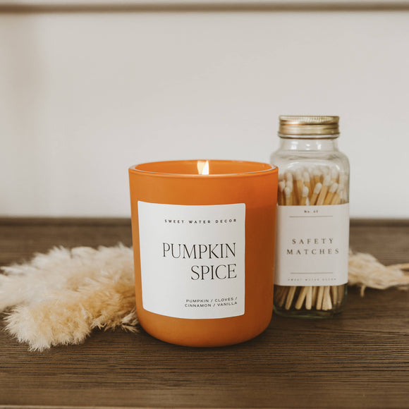 Pumpkin Spice 15 oz Soy Wax Candle