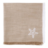 Starfish Embroidered Napkins (Set of 4)
