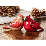 Cardinal Salt & Pepper Shakers