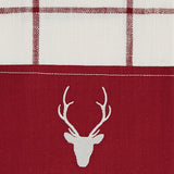 Reindeer Cheer Tassel Christmas Dish Towel