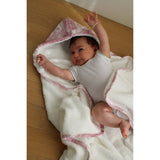 Pink Toile Organic Cotton Bath Towel