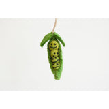 Peas in a Pod Felted Ornament