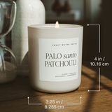 Palo Santo Patchouli 15 oz Soy Candle