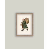 Santa with Lantern: 8x10