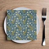 Frog Wallpaper Cocktail Napkins
