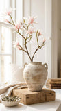 Luciana Large Terracota Sculpted Vase