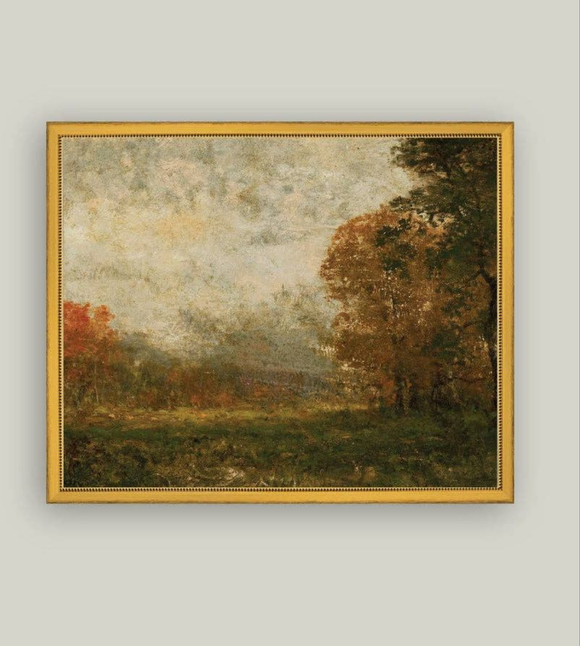 Autumn Trees: 9x7