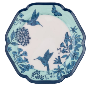 Melamine Hummingbird Salad Plate (Set of 4)