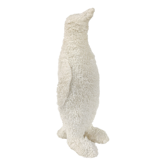 Knitted Boucle White Penguin