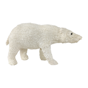 Knitted Boucle White Polar Bear