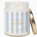 Salt and Sea 9 oz Soy Candle