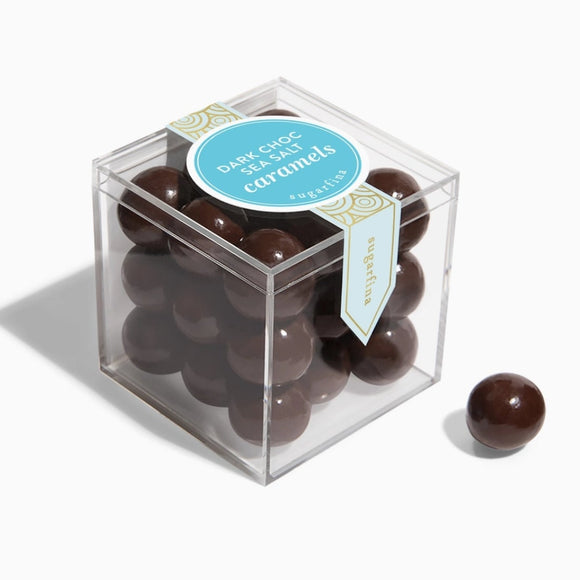 Dark Chocolate Sea Salt Caramels