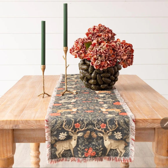 Balmoral Deer Print Table Runner
