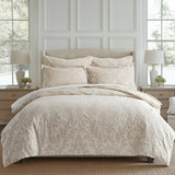 Alessio Comforter Set: Beige / Full/Queen